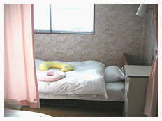 写真：病室（二人部屋）